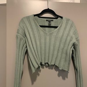 Forever 21 cropped sweater